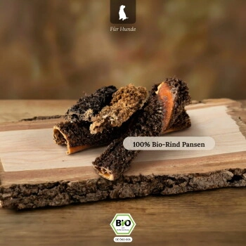 LIEBESGUT Hunde-Snack Bio Rind Pansen