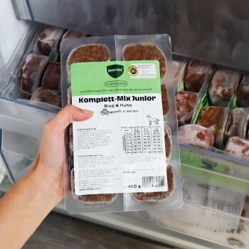 BARFER'S Würfel: Komplett-Mix Junior Rind & Huhn 8x400 g