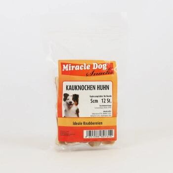 Miracle Dog Kauknochen Huhn 8 x 5cm 12St