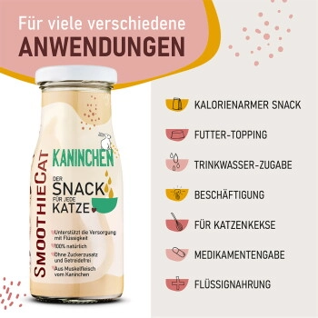 SmoothieCat Kaninchen 12x150 g