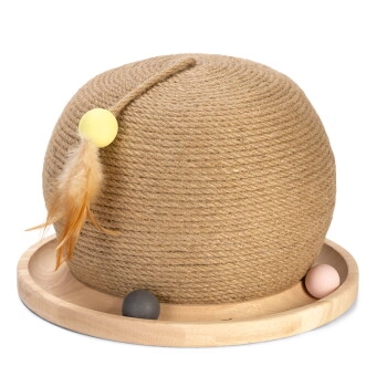 Designed by Lotte DBL Kratz- und Spielball Holz