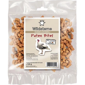 Wildsterne Bites 6x125g Magere Pute