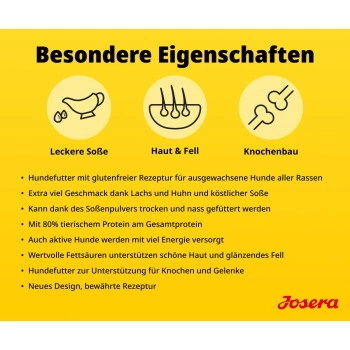 Josera Trockenfutter Hund Adult Festival 12,5 kg