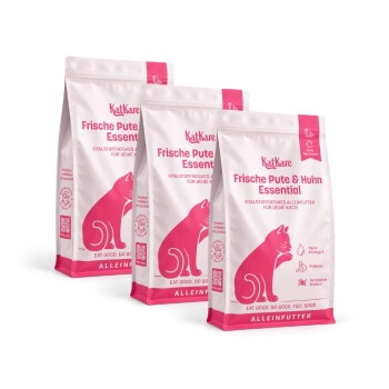 KatKare Pute & Huhn Essential 3x4,5 kg