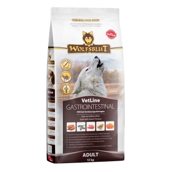 WOLFSBLUT Adult VetLine Gastrointestinal, Ente 12 kg
