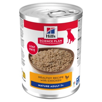 Hill's Science Plan Nassfutter Hund, Mature Adult 7+, mit Huhn 48x370 g