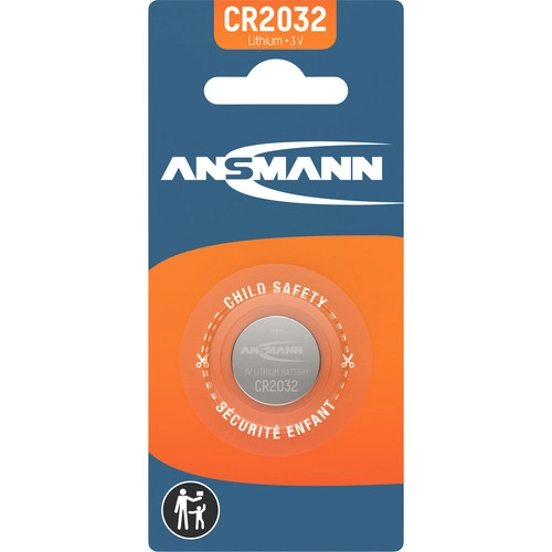 ANSMANN 5020122 Knopfzelle CR2032 3V Lithium Mainboardbatterie