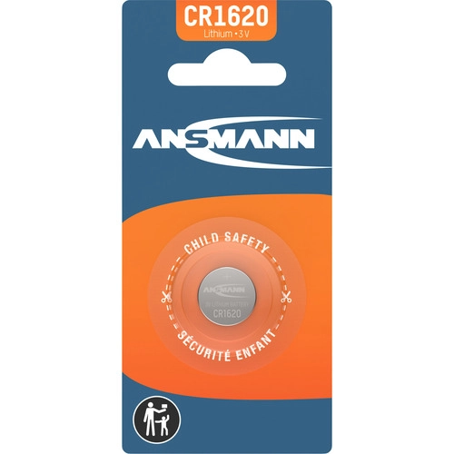 ANSMANN 5020072 Knopfzelle CR1620 3V Lithium