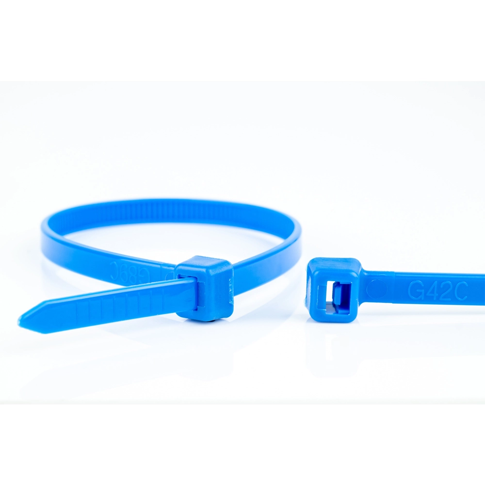 WKK Kunststoffkabelbinder Blau 100x2,5mm 100 St.