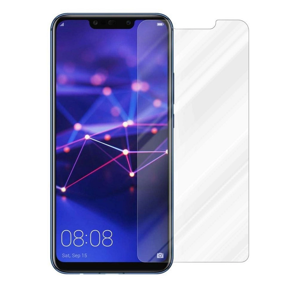 Cadorabo Panzer Folie für Huawei MATE 20 LITE Schutzfolie in KRISTALL KLAR Gehärtetes (Tempered) Display-Schutzglas in 9H Härte mit 3D Touch Kompatibilität