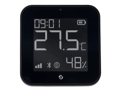 SHELLY BLU H&T Display Black Sensor