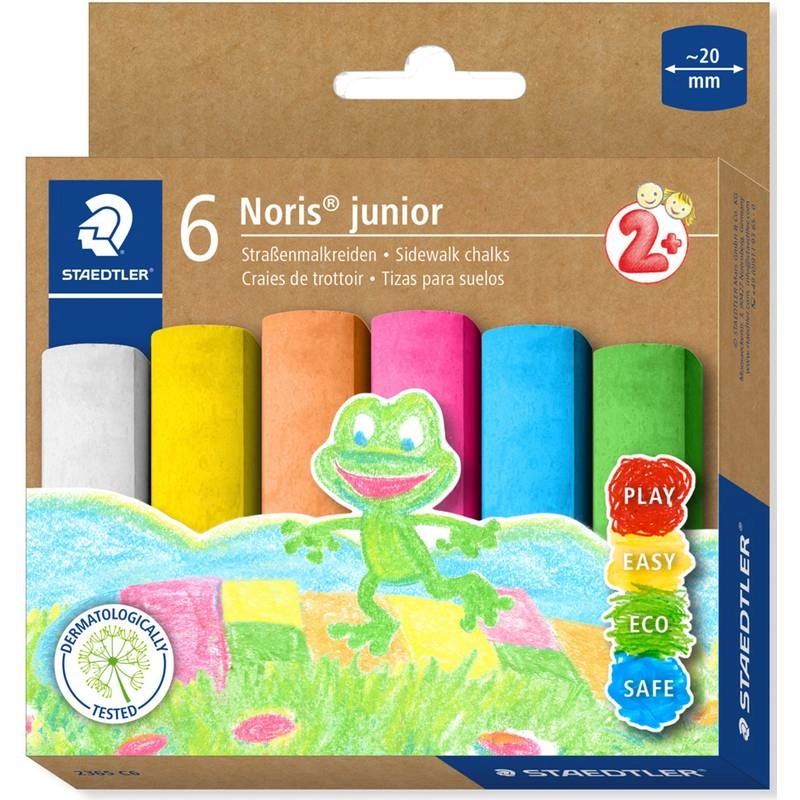 STAEDTLER Straßenmalkreide Noris junior 6 Stk. retail