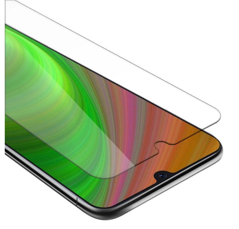 Cadorabo Panzer Folie für Samsung Galaxy A40 Schutzfolie in KRISTALL KLAR Gehärtetes (Tempered) Display-Schutzglas in 9H Härte mit 3D Touch Kompatibilität