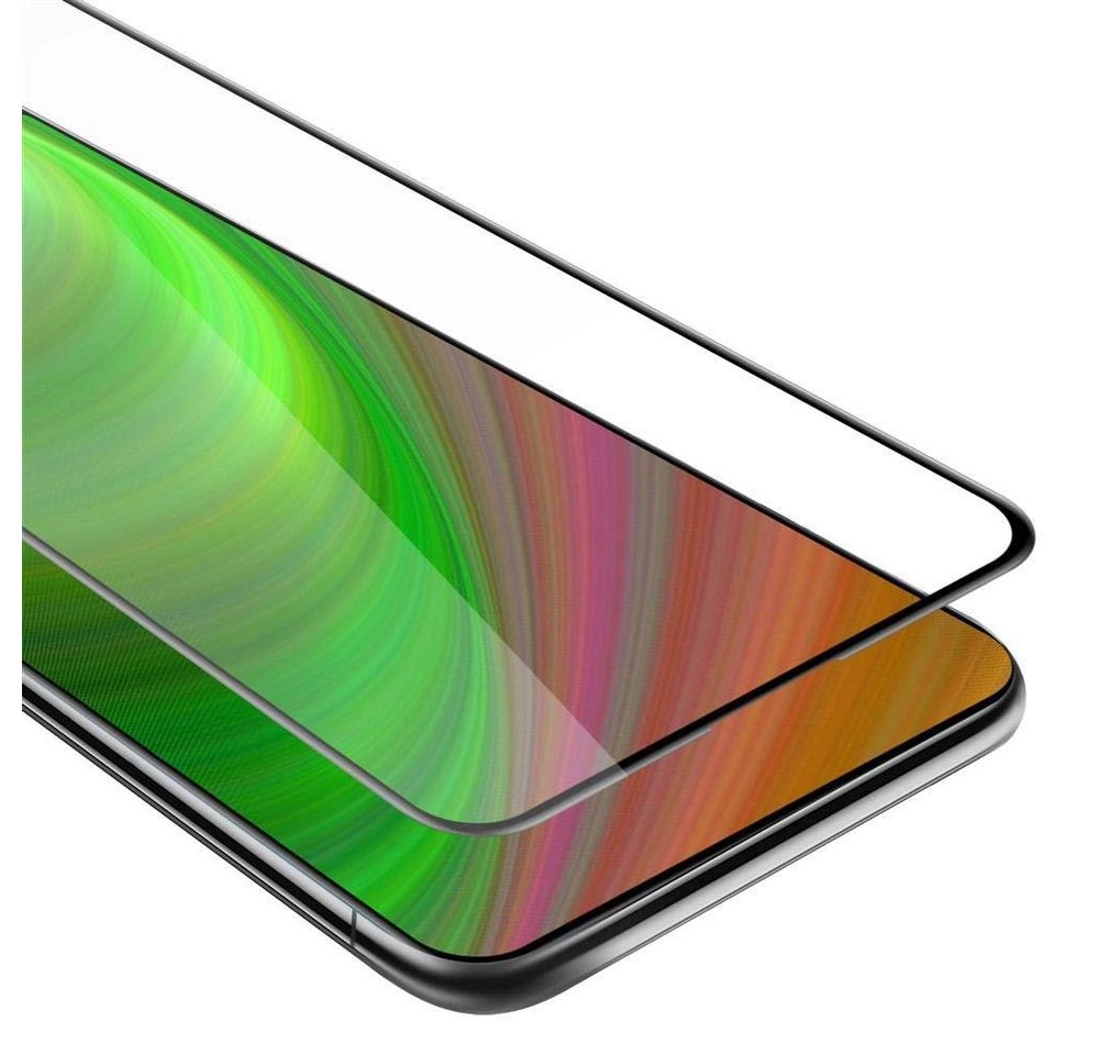 Cadorabo Vollbild Panzer Folie für Vivo V15 Schutzfolie in TRANSPARENT mit SCHWARZ Gehärtetes (Tempered) Display-Schutzglas in 9H Härte mit 3D Touch Kompatibilität