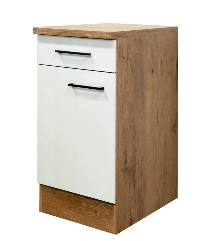 Unterschrank Avila Magnolia/Lancelot Oak NB ca. 40x85x60cm