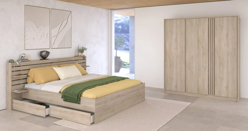 Parisot Schlafzimmerset Escale 23 braun