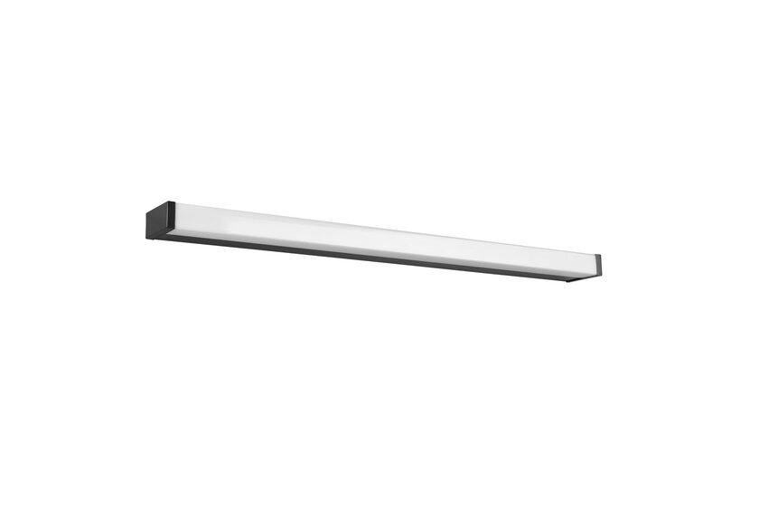 Fabio Wandleuchte schwarz 283817932, B/H: 80/3,8 cm, Metall