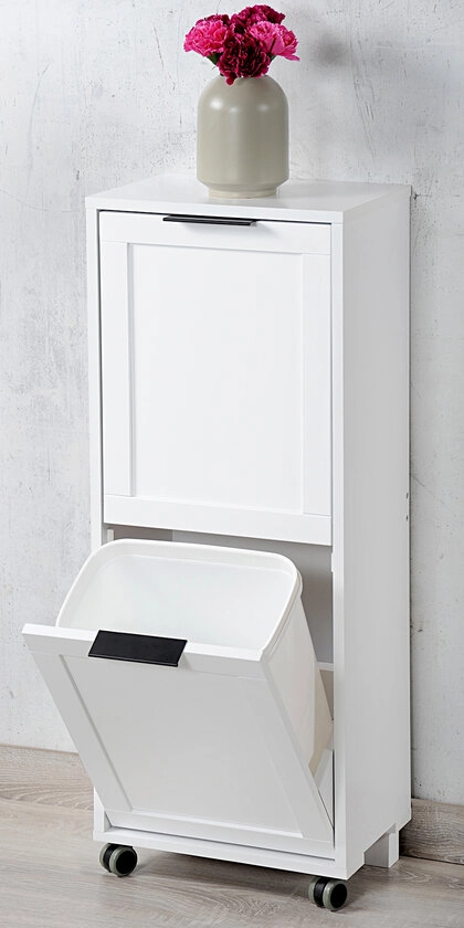 KESPER Universalschrank mit Trennsystem weiß 24 x 36 x 94 cm