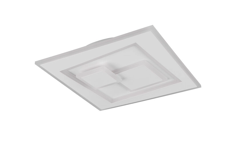 RL LED Wand/Deckenlampe Degas,weiß,35x35cm,5,5cm,Metall,quadradisch