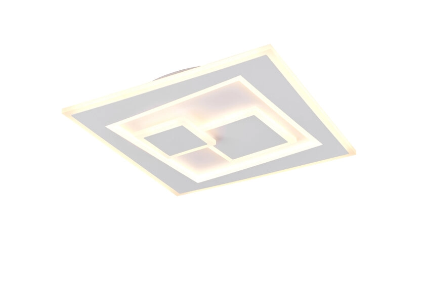 RL LED Wand/Deckenlampe Degas,weiß,35x35cm,5,5cm,Metall,quadradisch