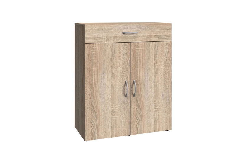 Kommode 80 MultiRaumKonzept 80 x 98 Eiche-Sägerau-Dekor