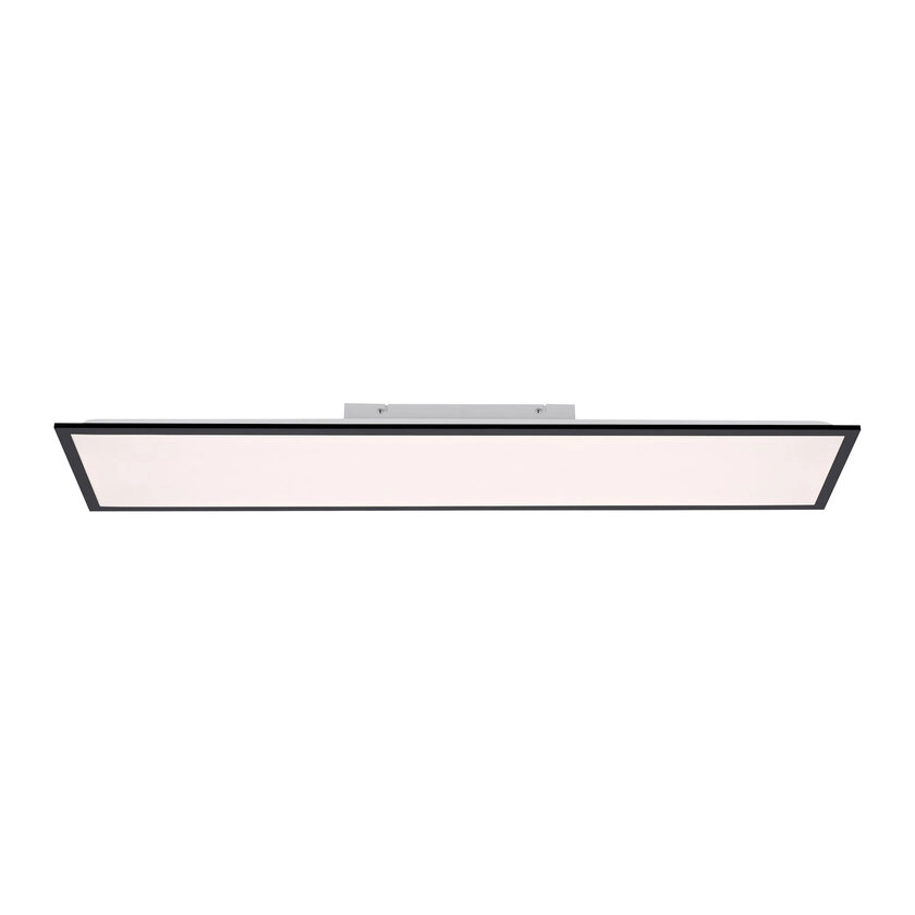 LED-Deckenleuchte Flat 119,5x29,5 cm schwarz
