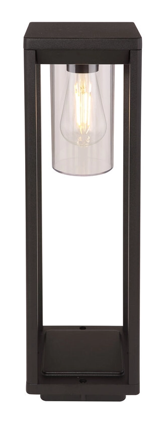 CANDELA Außenleuchte schwarz 3135S2, B/H/T: 15 x 50 x 15 cm, Kunststoff, Metall