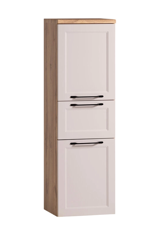 Midischrank Lüttich beige B/H/T 40x130x35 cm