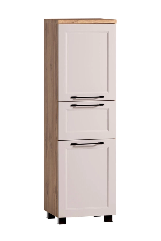 Midischrank Lüttich beige B/H/T 40x130x35 cm