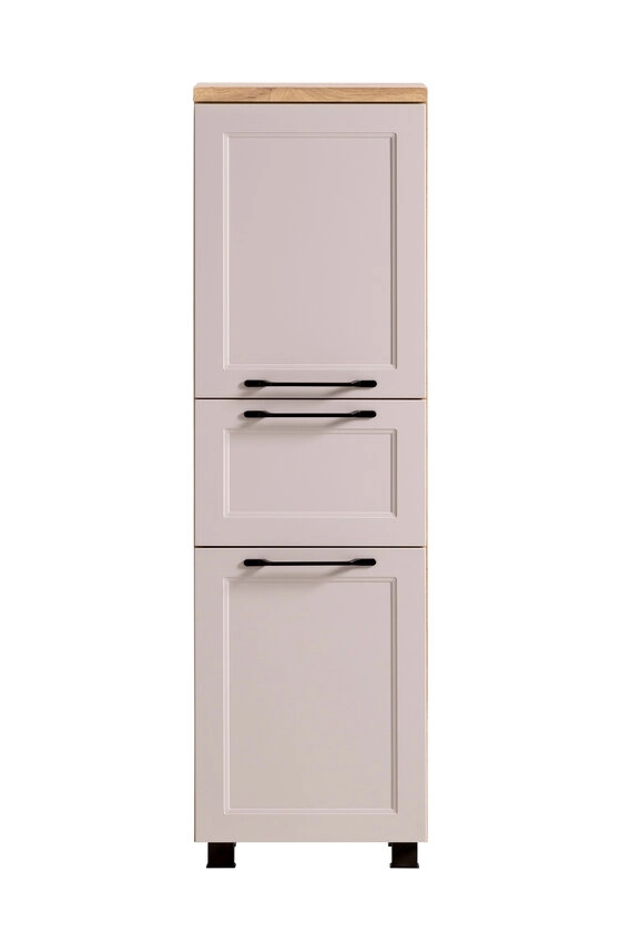 Midischrank Lüttich beige B/H/T 40x130x35 cm
