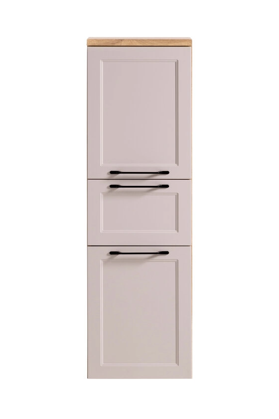 Midischrank Lüttich beige B/H/T 40x130x35 cm