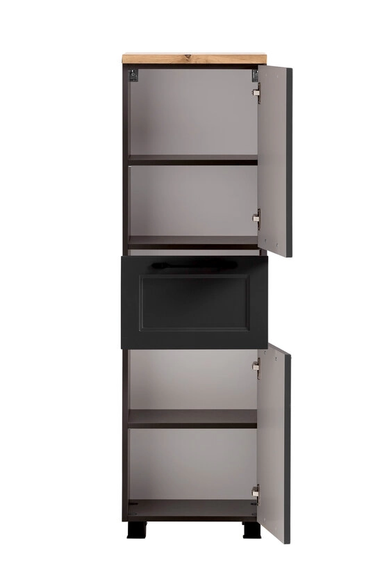 Midischrank Lüttich grau B/H/T