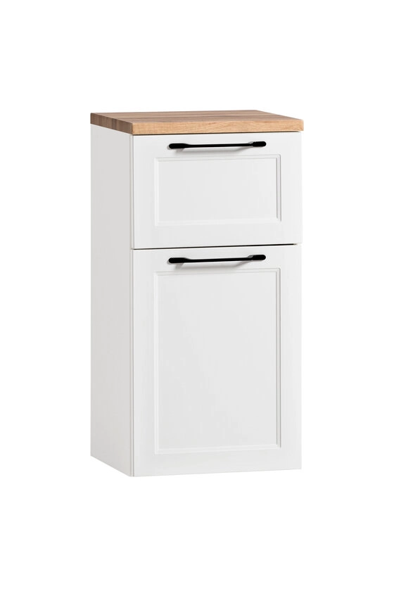 Unterschrank Lüttich weiß B/H/T 40x79x35 cm