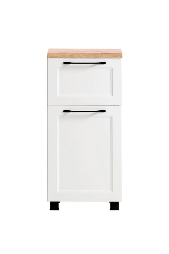 Unterschrank Lüttich weiß B/H/T 40x79x35 cm