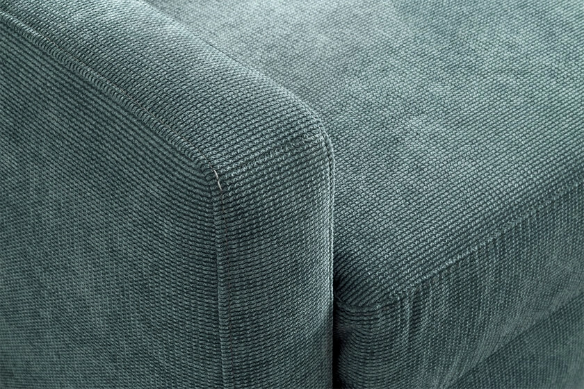 Schlafsofa Letty de Luxe Blue Grey 226x96x106 cm