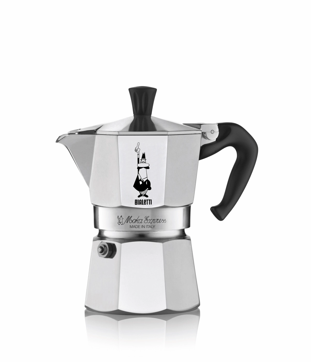 Bialetti - Moka Express Alu 2 Tassen/ 90ml
