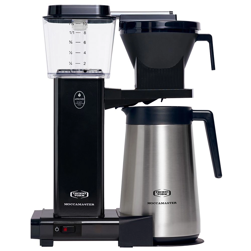 Moccamaster - Kaffeemaschine KBGT 4-10 Tassen Thermoskanne schwarz