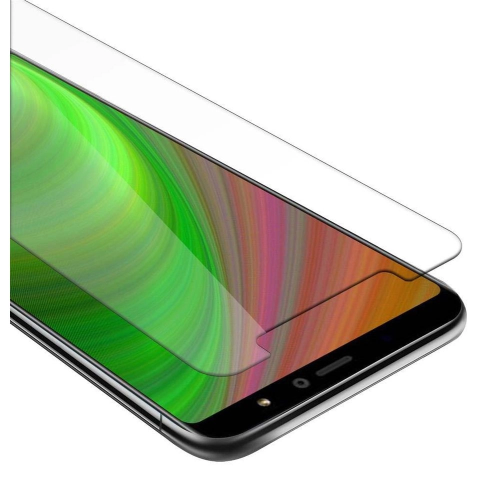 Cadorabo Panzer Folie für BQ Aquaris X2 PRO Schutzfolie in KRISTALL KLAR Gehärtetes (Tempered) Display-Schutzglas in 9H Härte mit 3D Touch Kompatibilität
