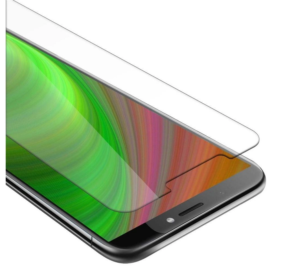Cadorabo Panzer Folie für HTC Desire 12 PLUS Schutzfolie in KRISTALL KLAR Gehärtetes (Tempered) Display-Schutzglas in 9H Härte mit 3D Touch Kompatibilität