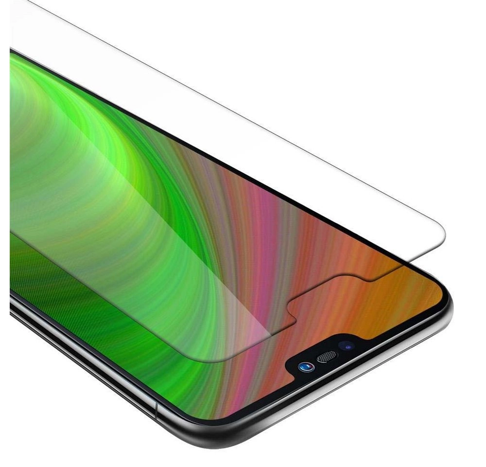Cadorabo Panzer Folie für Huawei P20 LITE Schutzfolie in KRISTALL KLAR Gehärtetes (Tempered) Display-Schutzglas in 9H Härte mit 3D Touch Kompatibilität
