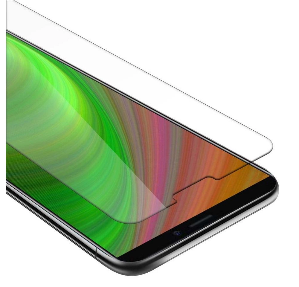Cadorabo Panzer Folie für MEIZU NOTE 8 Schutzfolie in KRISTALL KLAR Gehärtetes (Tempered) Display-Schutzglas in 9H Härte mit 3D Touch Kompatibilität