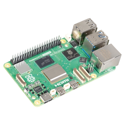 Raspberry Pi 5 Modell B 16GB | ARM Cortex-A76 4x 2,40GHz, 16GB RAM, WLAN, Bluetooth, LAN, 4x USB
