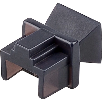 Goobay Staubschutz für RJ45-Buchse - Set von 10x RJ45-Staubschutz-Steckern