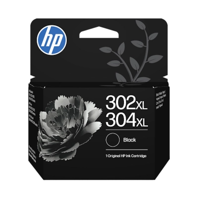 HP 302XL/304XL Schwarz Original Tinte