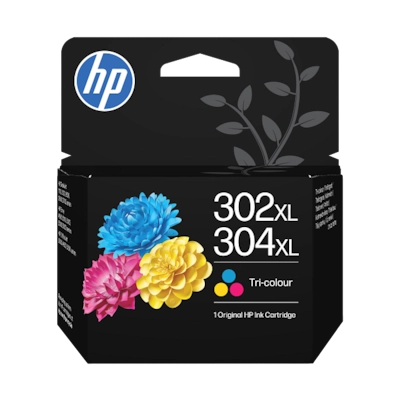 HP 302XL/304XL Farbe Original Tinte