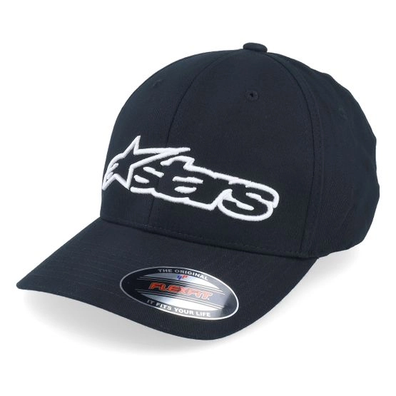 Cap Blaze Black/White - Alpinestars - Schwarz Flexfit