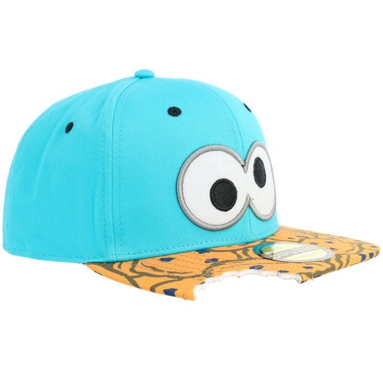 Cap Sesame Street Cookie Bite Teal/Cookie Snapback - Difuzed - Blau