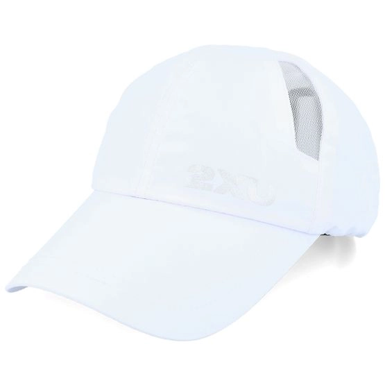 Cap Run White/White Dad Cap - 2XU - Weiss