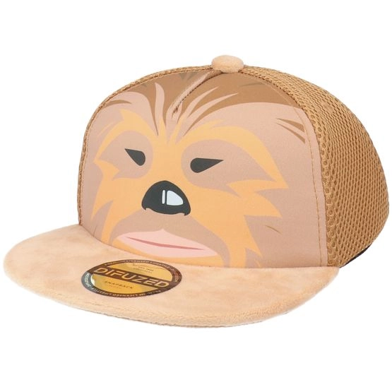 Cap Kids Star Wars Chewbacca Brown Trucker - Difuzed - Braun