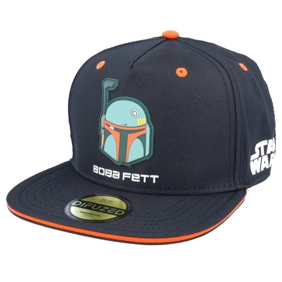 Cap Kids Boba Fett Bounty Hunter Boys Snapback Cap - Difuzed - Schwarz